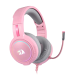 Redragon H270 Mento RGB Gaming Headset - Pink