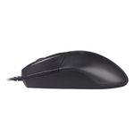 A4Tech OP-720S Wired Silent Click Mouse - Black