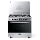 Royal Master Chef Pro Gas Cooker 90 x 60 Cm 5 Burners Full Safety Digital Screen Fan