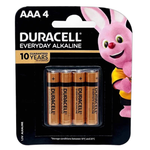 Duracell Battery (AA ) (4s Pack) Everyday Alkaline