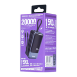 Remax RPP- 59 Power Bank Fast Charging Dinba Series 20000mAh (PD 65W+QC 60W) - Black