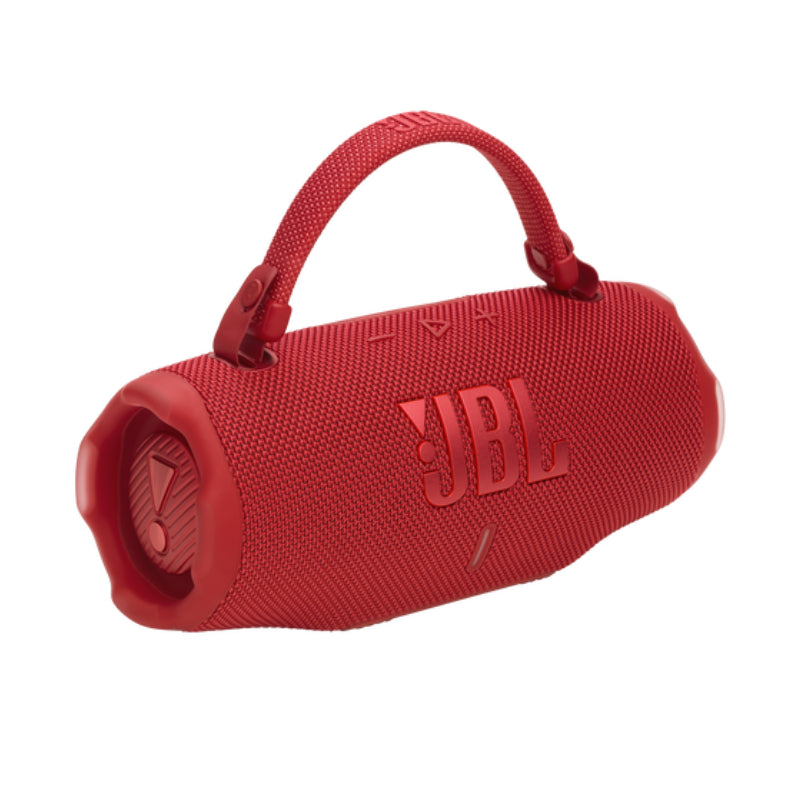 JBL Charge 6 Wireless Portable Bluetooth Speaker, Waterproof - Red