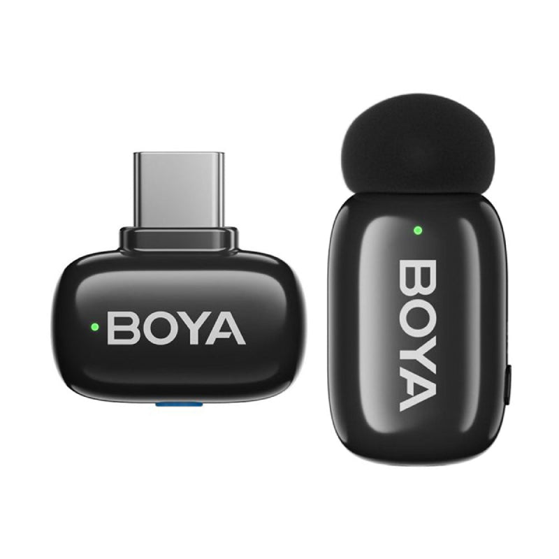 BOYA Mini-17 Type-C 2.4GHz Wireless Microphone System - Black 