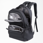 Meinaili 2203 Backpack for 15.6″ laptop and Tablet, USB Waterproof Backpack- Black
