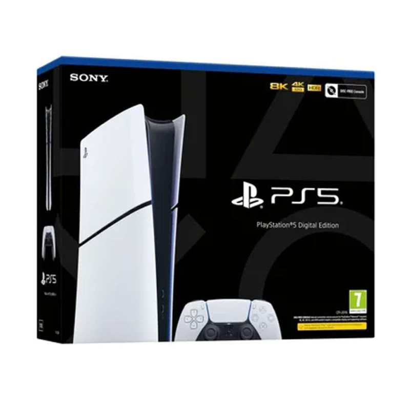 Sony PlayStation 5 Slim Console Digital Edition 1TB 1 year Warranty (IPs Egy)