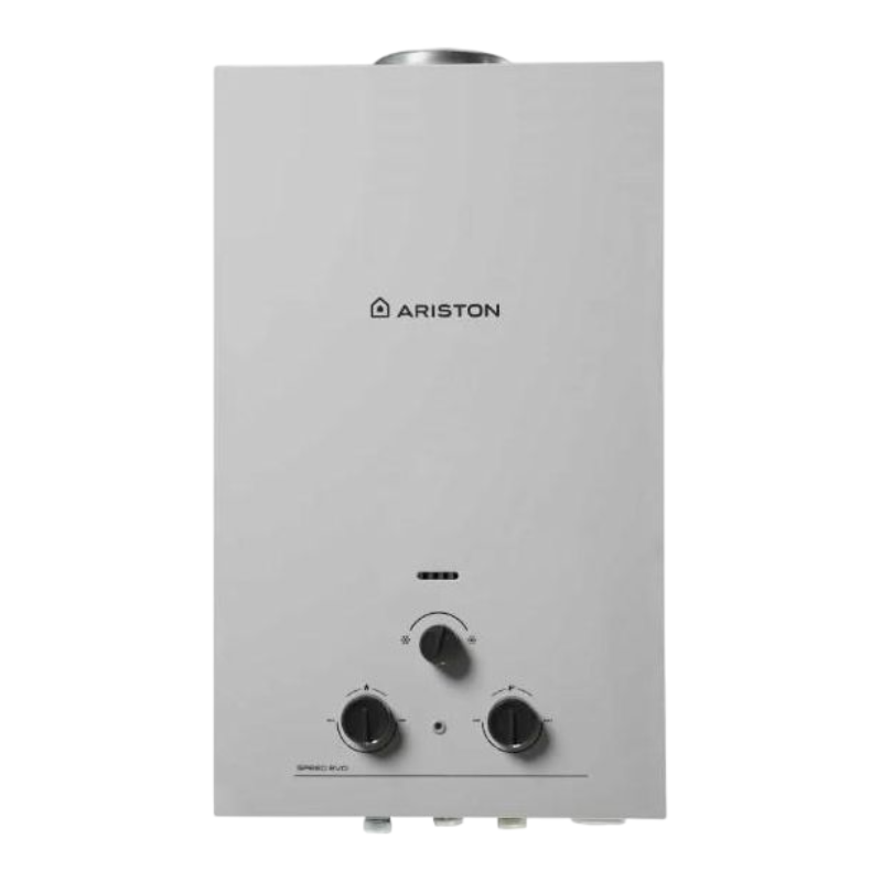 Ariston SPEED EVO 10 NG Gas Water Heater, 10 Liters - White