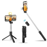 General R1S Selfie Stick Tripod Foldable - Black