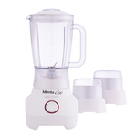 Mienta Blender With Grinder And Mill, 1.5 Liter, 500 Watt, BL1251A - White
