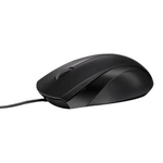 Rapoo N1200 Silent Wired Optical Mouse - Black