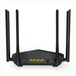 Tenda AC1200 (AC6) Smart WiFi Router, High Speed Dual Band Wireless Internet Modem Router - Black