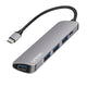 اونتن OTN 9602 موزع 5 في 1 من النوع C إلى USB 3.0 + شحن PD