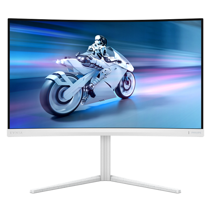 Philips Evnia Gaming Curved Monitor, 27 Inch, 27M2C5501 - White