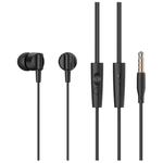 Celebrat G35 Earphone With Microphone HiFi Stereo Sound - Black