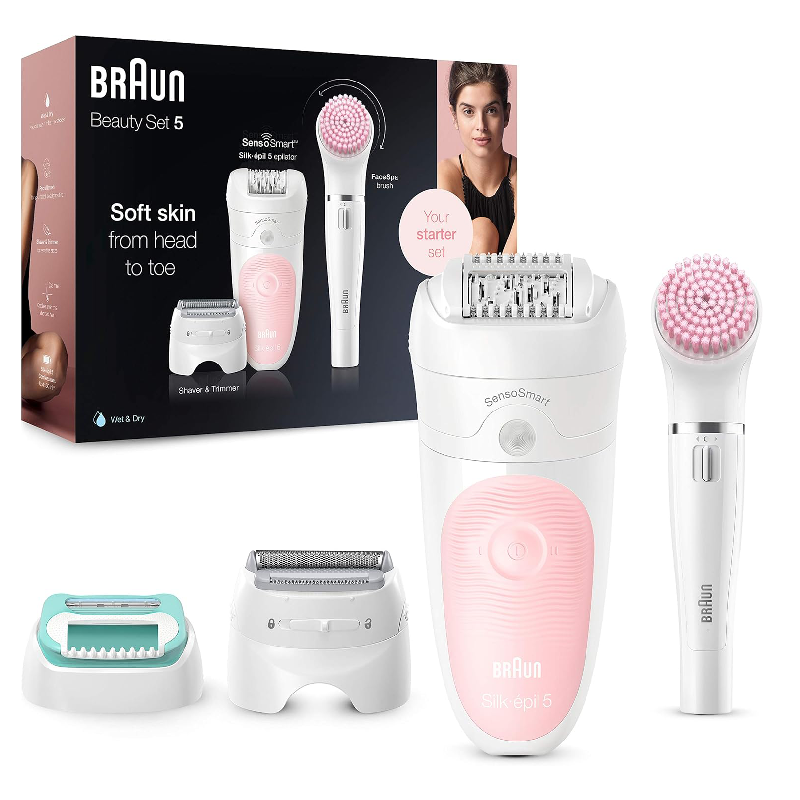 Braun Silk-épil Beauty Set 5 5/875 BS Wet & Dry - Pink