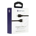 Smart Gate braided USB-C to Lightning Fast Cable 1m - Black