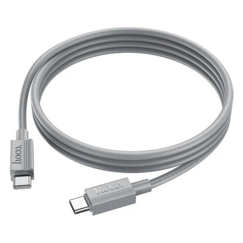 Hoco Cable X107 Favor Type-C To Type-C 60W 1M - Gray