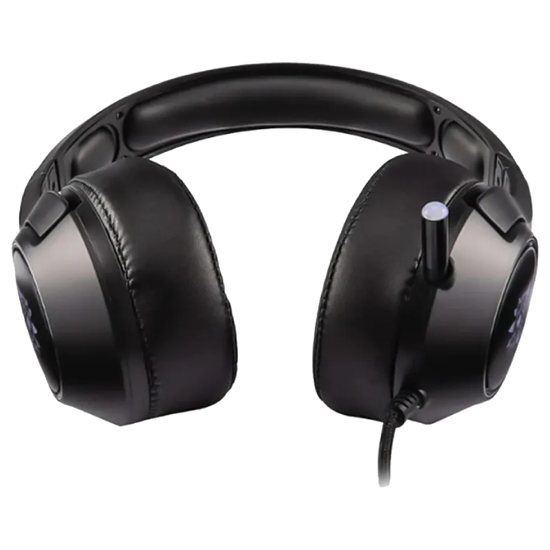 Onikuma K9 Wired Gaming Headphone RGB Lighting  Noise-Cancelling Mic - Black