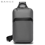  Bange 7719 Multifunctional Waterproof Sling Shoulder Men bag BG - Grey