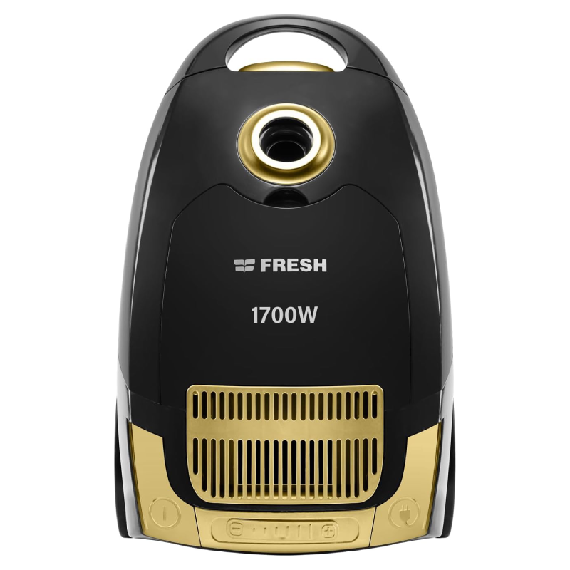Fresh Fantom Vacuum Cleaner 1700 Watt - Black and Gold