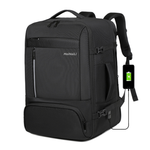 Meinaili 2405 Large Capacity Waterproof Computer Backpack - Black