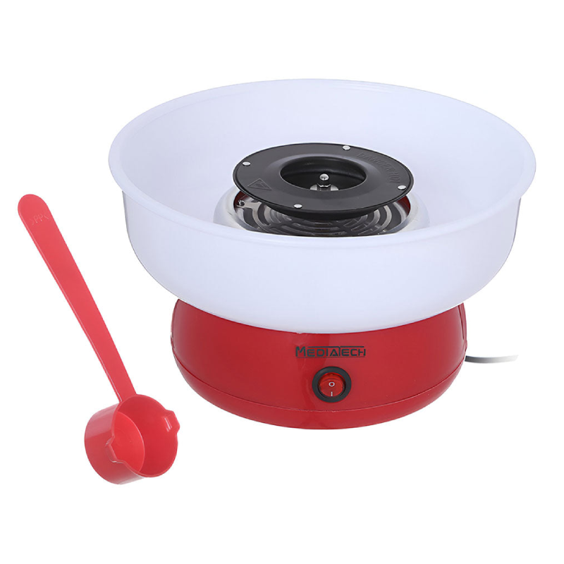 Mediatech Cotton Candy Maker 450W, MT-CM250 - Red 