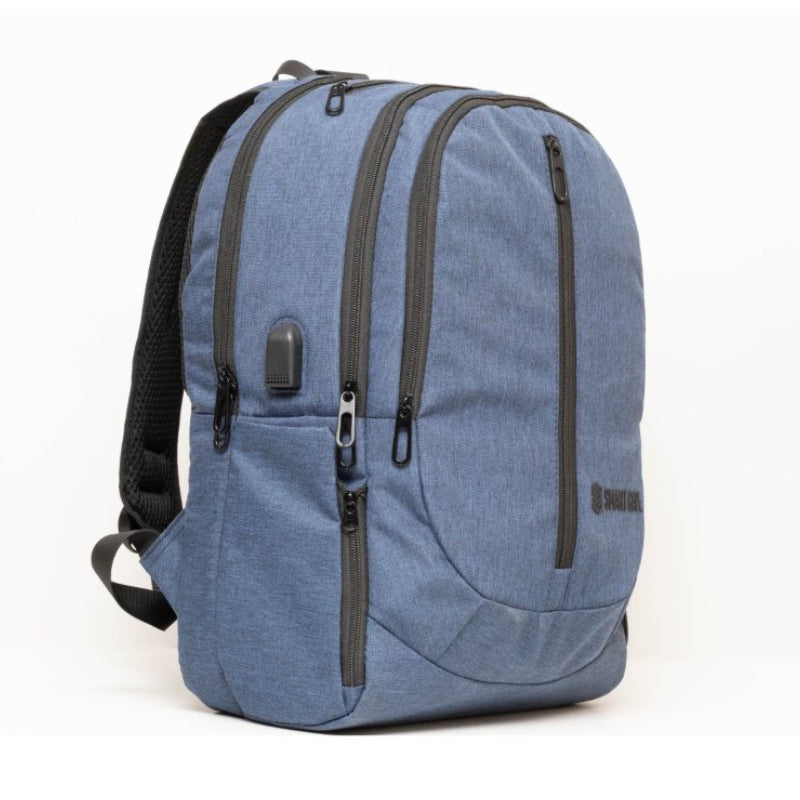 Smart Gate Notebook Backpack Case 15.6 With USB Port - Dark Blue