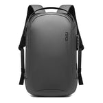 Bange 7225 Waterproof Unisex Travel Laptop Backpack with USB Charging 15.6 inch - Dark Gray