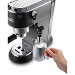 Delonghi Dedica Style Pump Espresso Coffee Machine, 15 Bar, EC 685.BK - Black