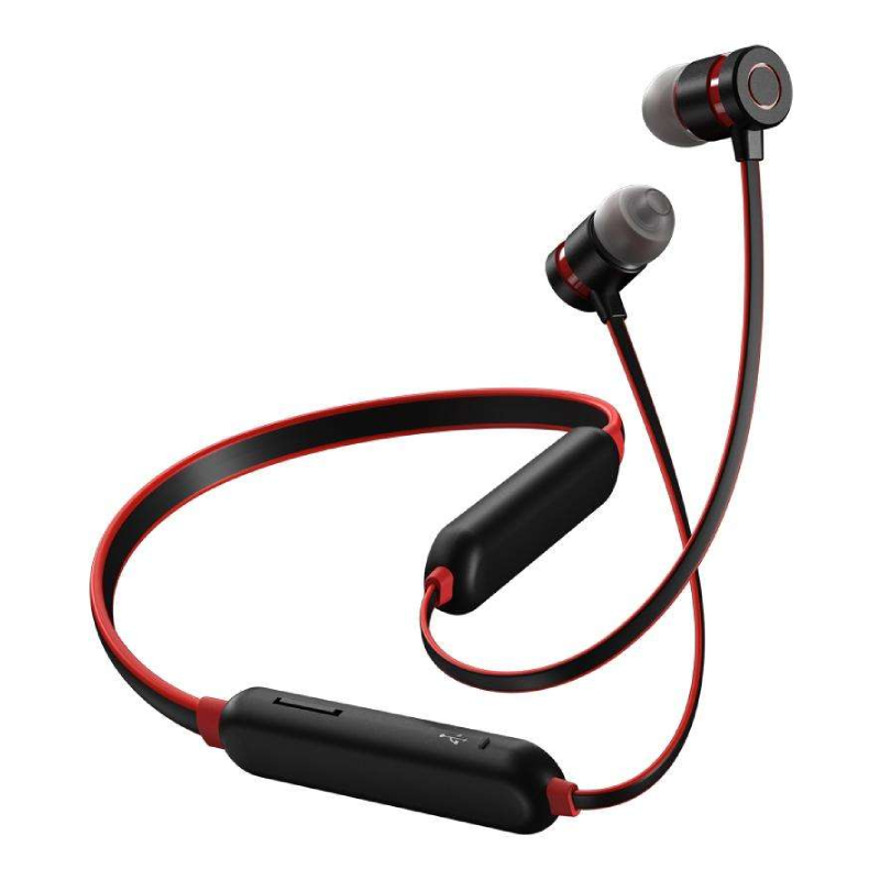 Remax RX-S100 Neckband Bluetooth Headphones - Black