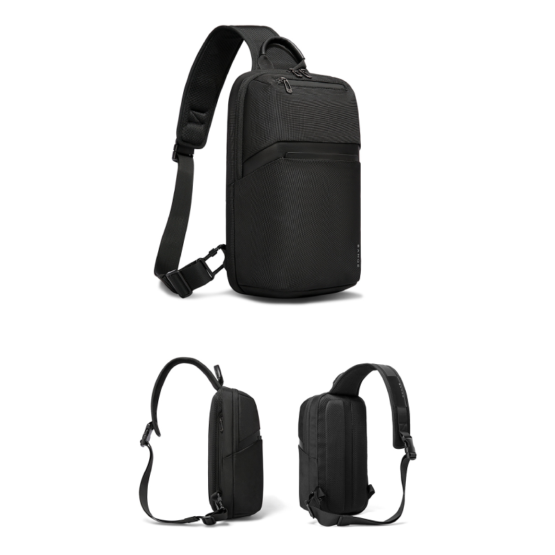  Bange 7719 Multifunctional Waterproof Sling Shoulder Men bag BG - Grey