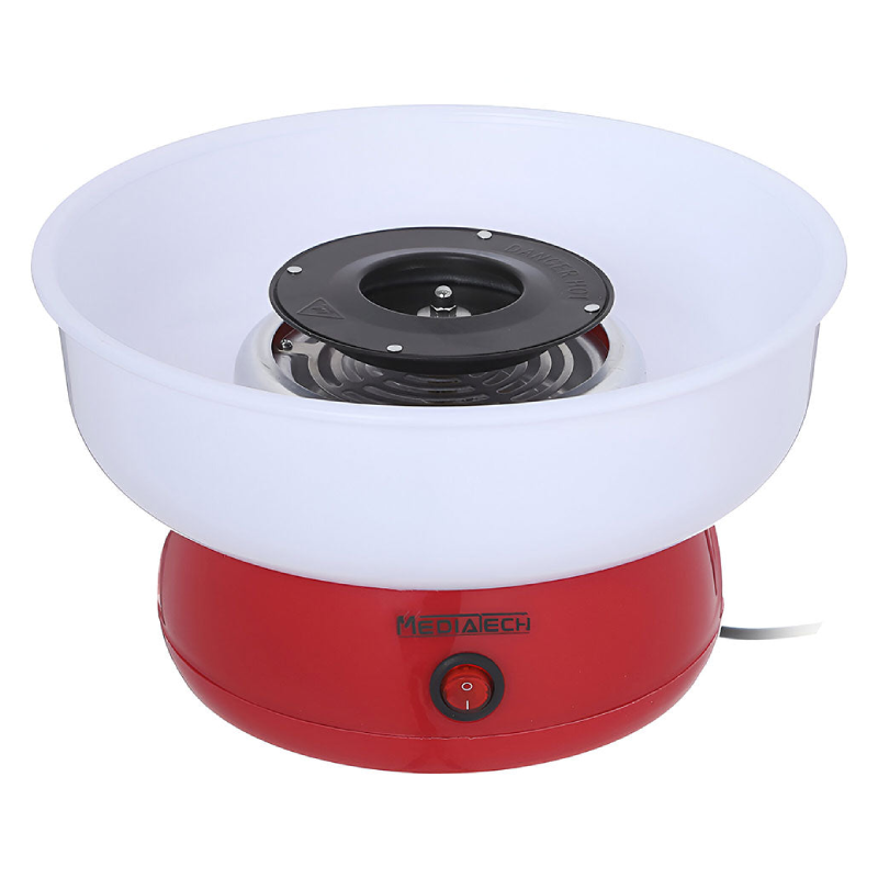 Mediatech Cotton Candy Maker 450W, MT-CM250 - Red 
