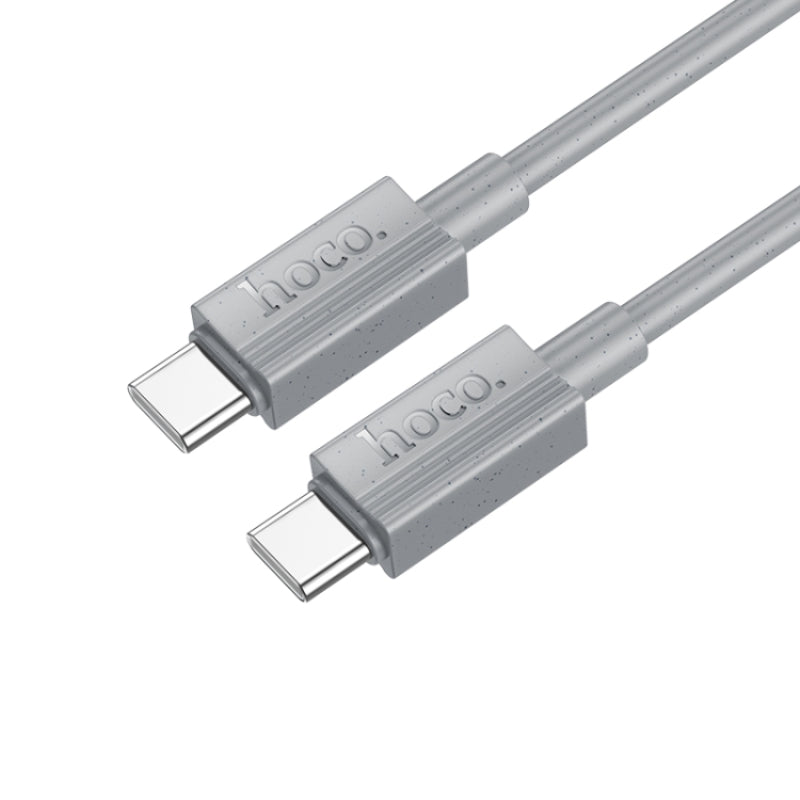 Hoco Cable X107 Favor Type-C To Type-C 60W 1M - Gray