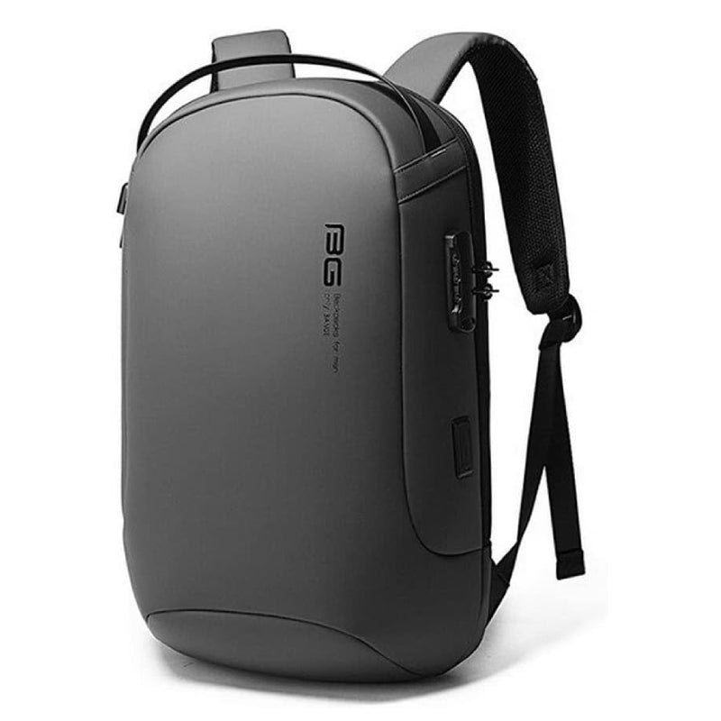 Bange 7225 Waterproof Unisex Travel Laptop Backpack with USB Charging 15.6 inch - Dark Gray