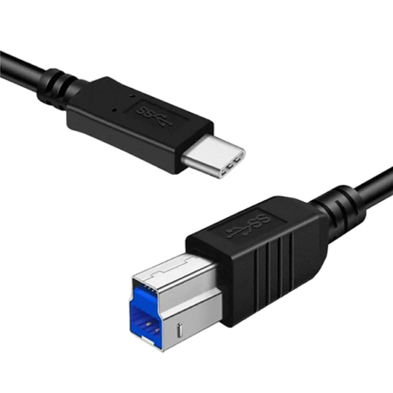 Onten Type-C to USB-B 3.0 printer cable OTN-69006 - Black