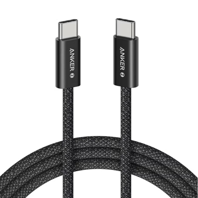 Anker USB-C TO USB-C CABLE 240W 2M, A8060H12 - Black