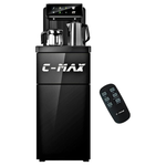 C-Max Smart Water Dispenser with Tea Maker, Digital, 2 Taps , Remote - Black