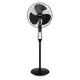 Fresh Music Blutooth Stand Fan 16 Inch Black