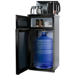 C-Max Smart Water Dispenser with Tea Maker, Digital, 2 Taps , Remote - Black