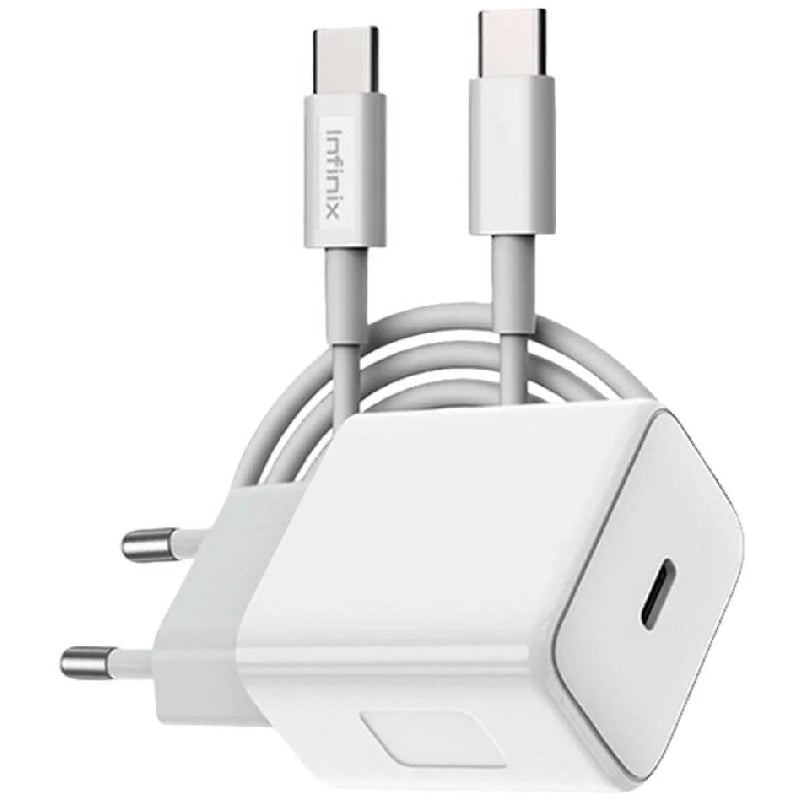 Infinix XC05 Home Adapetr with Type-C Cable 20W