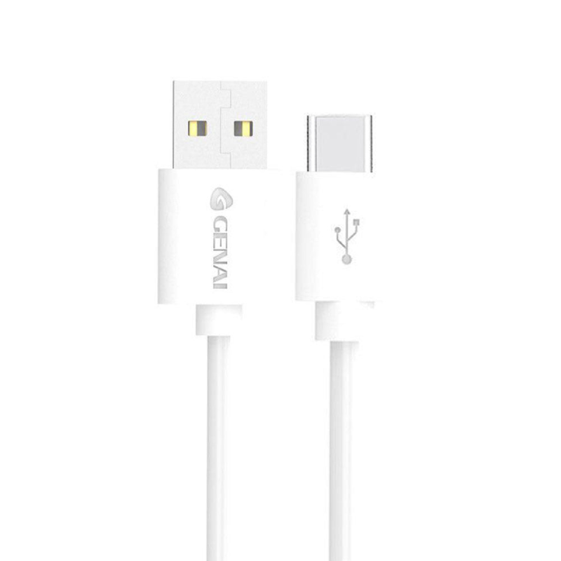 Genai GL-Q29 USB To Type-C Cable 6A Fast Charging 1M - White