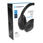 Powerology Hybrid ANC Wireless Headphone - Black