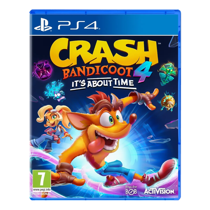 Crash Bandicoot 4: It's About Time CD Gaming PS4 