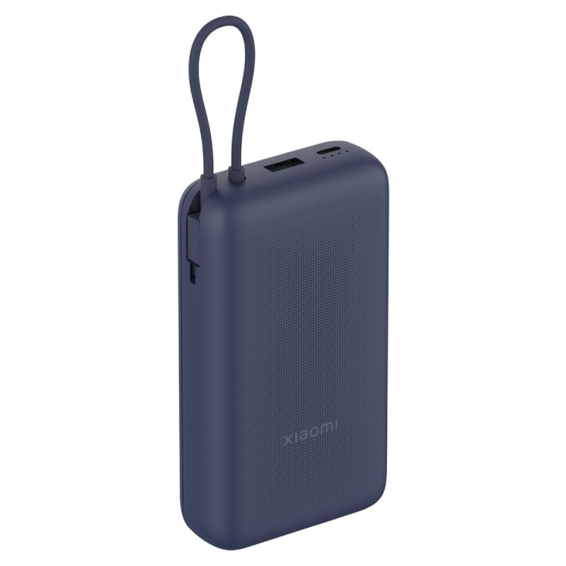 Xiaomi 33W Power Bank 20000mAh (Integrated Cable) - Blue
