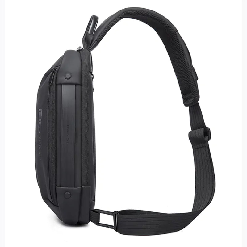 Bange BG-7306 Men Epithelium Coating Waterproof Crossbody - Black 