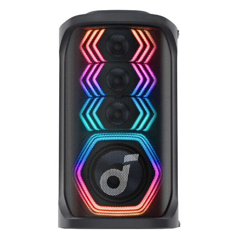 Anker Soundcore Rave 3S Portable Bluetooth Speaker With Microphone, A31A3012 - Black