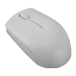 Lenovo 300 Wireless Compact Mouse with battery - GY51L15678 - Arctic Grey