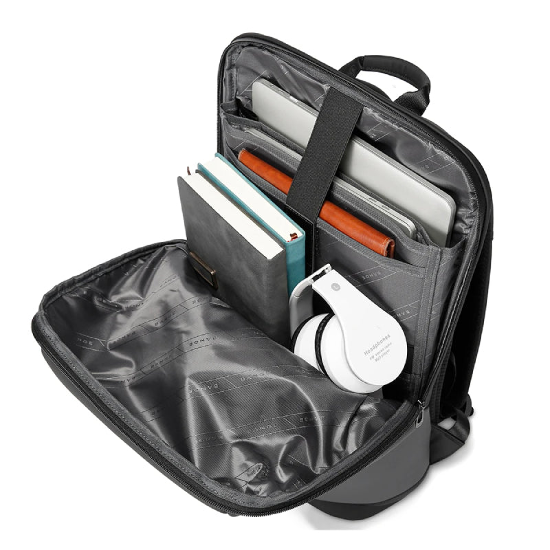 Bange 2913 Business Men premium quality 15.6 in Laptop Backpack - Black 