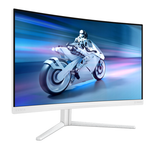 Philips Evnia Gaming Curved Monitor, 27 Inch, 27M2C5501 - White