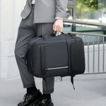 Meinaili 2405 Large Capacity Waterproof Computer Backpack - Black