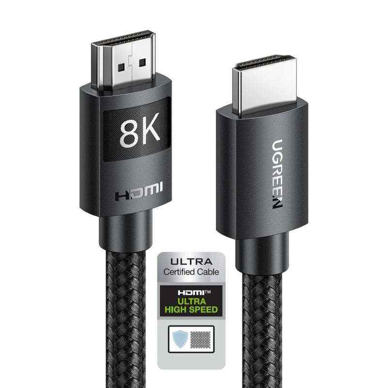 Ugreen HDMI Cable 2M HDMI 8K HDMI 2.1 Ultra HD High-Speed - Black